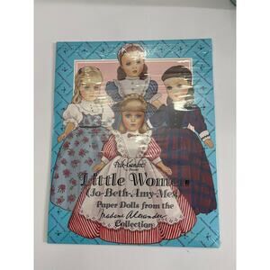 Vintage 1993 Little Women Paper Dolls Jo Beth Amy Meg Madame Alexander NEW